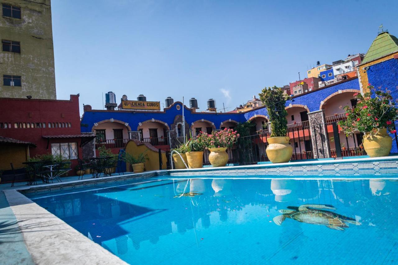 Hotel Hacienda De Cobos Guanajuato Dış mekan fotoğraf